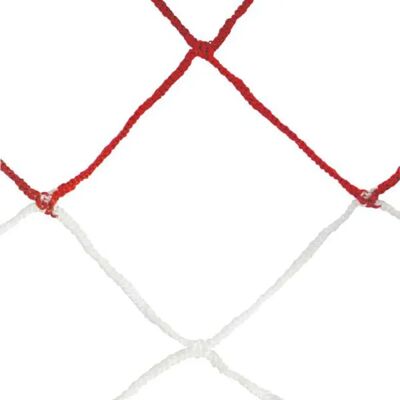 Rete da calcio bicolore Sporti France 11-lati - 120 alveare Rete da calcio bicolore Sporti France 11-lati - 120 alveare