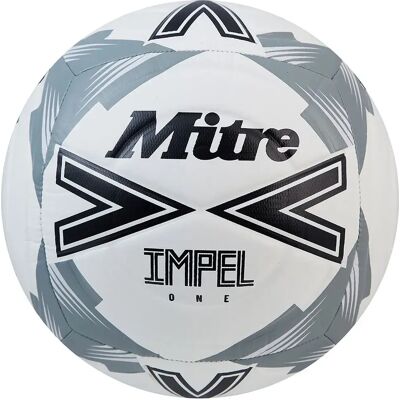 Mitre Pallone Da Calcio Impel One White / Black / Circular Grey 3 Mitre Pallone Da Calcio Impel One White / Black / Circular Grey 3