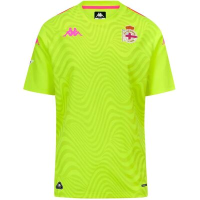 Kappa Maglietta A Maniche Corte Portiere Casa 2026-deportivo Yellow Fluo / Fuchsia Fluo M Kappa Maglietta A Maniche Corte Portiere Casa 2026-deportivo Yellow Fluo / Fuchsia Fluo M