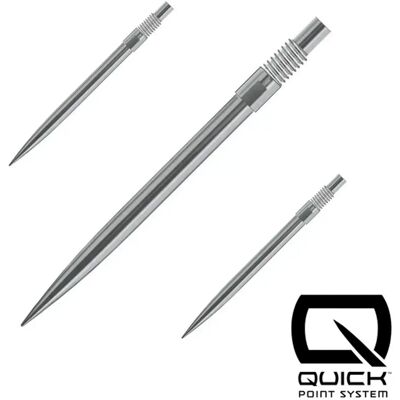 Harrows Freccette Quickpoints 3 Unità Silver 35 mm Harrows Freccette Quickpoints 3 Unità Silver 35 mm