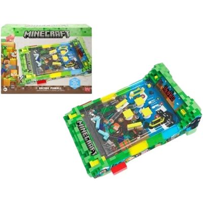 Colorbaby Gioco Arcade Pinball Overworld Minecraft 3x95x3 Cm Colorbaby Gioco Arcade Pinball Overworld Minecraft 3x95x3 Cm