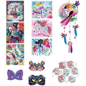 Janod Set Di 11 Decorazioni Graziose-scatola Multi-attività Janod Set Di 11 Decorazioni Graziose-scatola Multi-attività