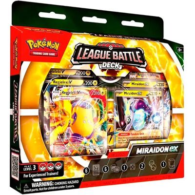 Pokemon Trading Card Game Mazzo Battaglia Lega Regieleki E Miraidon Inglese Pokemon Trading Card Game Mazzo Battaglia Lega Regieleki E Miraidon Inglese