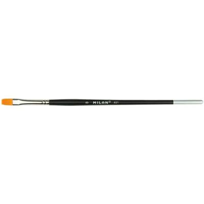 Milan Confezione Da Pennelli Piatti Sintetici Premium Con Manico Corto Serie 621 Nº 18 Milan Confezione Da Pennelli Piatti Sintetici Premium Con Manico Corto Serie 621 Nº 18