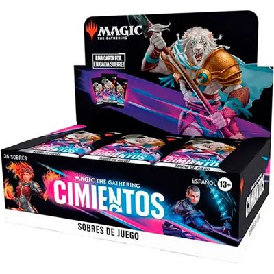 Wizards Of The Coast Mostra Le Carte Collezionabili Play Booster Foundations Magic The Gathering Spagnolo Wizards Of The Coast Mostra Le Carte Collezionabili Play Booster Foundations Magic The Gathering Spagnolo