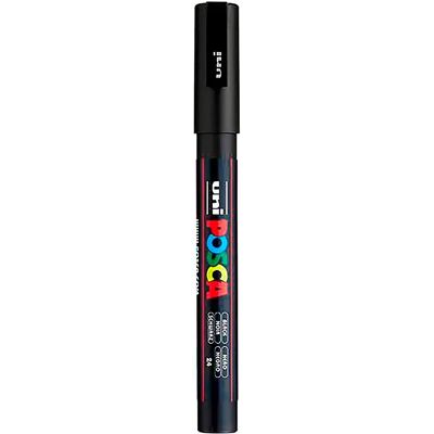 Uni-ball Pennarello 186599 Posca Find Round Tip Black 6 Unità Uni-ball Pennarello 186599 Posca Find Round Tip Black 6 Unità