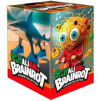 Panini Scatola Di Adesivi Brainrot Di Skifidol Spagnolo 36 Bustine Panini Scatola Di Adesivi Brainrot Di Skifidol Spagnolo 36 Bustine