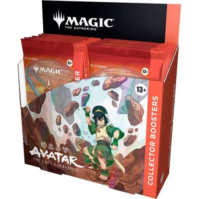 Wizards Of The Coast Carte Collezionabili Magic The Gathering Avatar The Last Airbender Collector Booster Display 12 Packs Inglese Wizards Of The Coast Carte Collezionabili Magic The Gathering Avatar The Last Airbender Collector Booster Display 12 Packs Inglese
