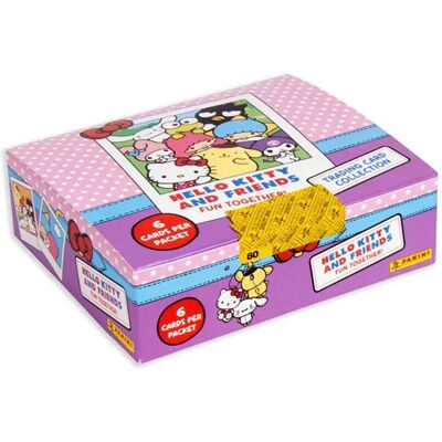 Panini E Scatola Da 2 Pacchetti Di Carte Collezionabili Hello Kitty Friends Panini E Scatola Da 2 Pacchetti Di Carte Collezionabili Hello Kitty Friends
