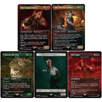 Wizards Of The Coast Secret Lair X : Carte Collezionabili Parte Ii The Last Of Us Wizards Of The Coast Secret Lair X : Carte Collezionabili Parte Ii The Last Of Us