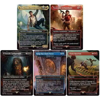 Wizards Of The Coast Secret Lair X Carte Collezionabili Uncharted Wizards Of The Coast Secret Lair X Carte Collezionabili Uncharted