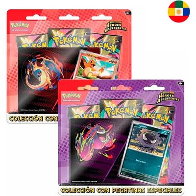 Pokemon Trading Card Game Collezione Di Adesivi Tecnologici Degli Eroi Ascesi Latino Spagnolo Pokemon Trading Card Game Collezione Di Adesivi Tecnologici Degli Eroi Ascesi Latino Spagnolo