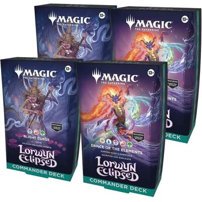 Wizards Of The Coast Lorwyn Eclipsed Commander Deck (set Da ) Carte Collezionabili Wizards Of The Coast Lorwyn Eclipsed Commander Deck (set Da ) Carte Collezionabili