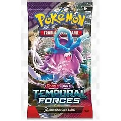Scatola di espansione Forze Temporali di Pokémon Scarlet e Violet - Trading Card Game Booster Box Scatola di espansione Forze Temporali di Pokémon Scarlet e Violet - Trading Card Game Booster Box