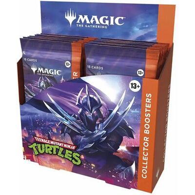 Wizards Of The Coast Carte Collezionabili Magic The Gathering: Teenage Mutant Ninja Turtles Collector Booster Box Cdu Wizards Of The Coast Carte Collezionabili Magic The Gathering: Teenage Mutant Ninja Turtles Collector Booster Box Cdu