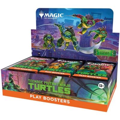Wizards Of The Coast Carte Collezionabili Magic The Gathering: Teenage Mutant Ninja Turtles Play Booster Box Cdu Wizards Of The Coast Carte Collezionabili Magic The Gathering: Teenage Mutant Ninja Turtles Play Booster Box Cdu