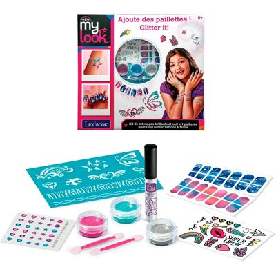 Cra-z-art Tatuaggi E Unghie Scintillanti Con Glitter (crss16) Kit Per Hobby Cra-z-art Tatuaggi E Unghie Scintillanti Con Glitter (crss16) Kit Per Hobby