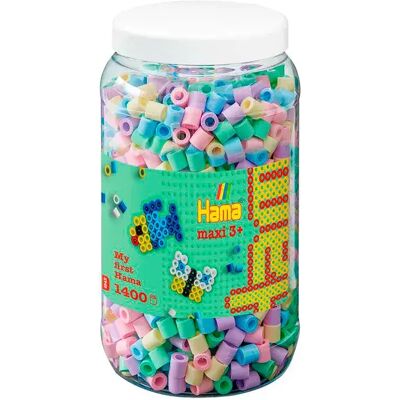 Hama Maxi 100 Pezzi In Secchiello Mix 52 (3885) Kit Per Hobby Hama Maxi 100 Pezzi In Secchiello Mix 52 (3885) Kit Per Hobby