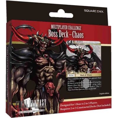 Wizards Of The Coast Tcg: Mazzo Del Boss Del Caos Carte Collezionabili Final Fantasy Wizards Of The Coast Tcg: Mazzo Del Boss Del Caos Carte Collezionabili Final Fantasy