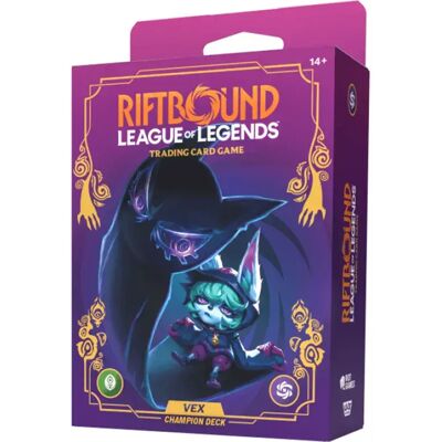 Wizards Of The Coast Carte Collezionabili League Of Legends-unleashed Deck Vex Wizards Of The Coast Carte Collezionabili League Of Legends-unleashed Deck Vex