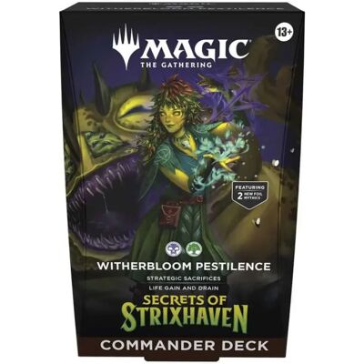 Wizards Of The Coast Carte Collezionabili Magic: The Gathering-secrets Of Strixhaven Commander Wizards Of The Coast Carte Collezionabili Magic: The Gathering-secrets Of Strixhaven Commander