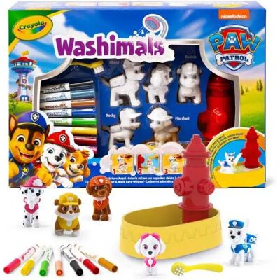 Crayola Washimals Set Da 5 Animali Domestici La Squadra Dei Cuccioli Crayola Washimals Set Da 5 Animali Domestici La Squadra Dei Cuccioli