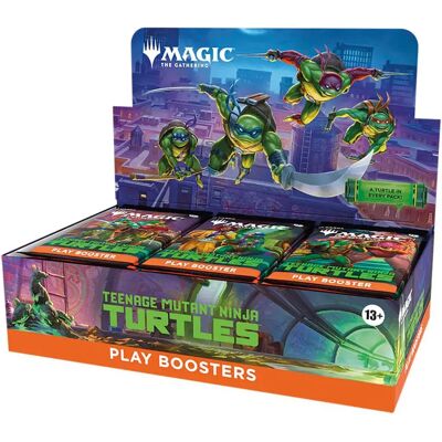 Wizards Of The Coast Carte Collezionabili Teenage Mutant Ninja Turtles-play Booster Box Wizards Of The Coast Carte Collezionabili Teenage Mutant Ninja Turtles-play Booster Box