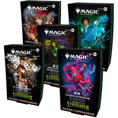 Wizards Of The Coast Carte Collezionabili Magic: The Gathering Secrets Of Strixhaven Italian Wizards Of The Coast Carte Collezionabili Magic: The Gathering Secrets Of Strixhaven Italian