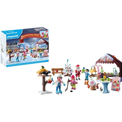 Playmobil Calendario Dell´avvento: Viaggio Al Mercato Di Natale Playmobil Calendario Dell´avvento: Viaggio Al Mercato Di Natale