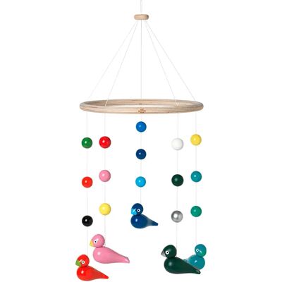 Mobile Bebè Kay Bojesen - Multicolore - 47cm - Appeso Sicuro - Regalo Bebè Mobile Bebè Kay Bojesen - Multicolore - 47cm - Appeso Sicuro - Regalo Bebè
