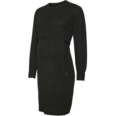 Mamalicious Vestito A Maniche Lunghe Newanne Maternity Black S Mamalicious Vestito A Maniche Lunghe Newanne Maternity Black S