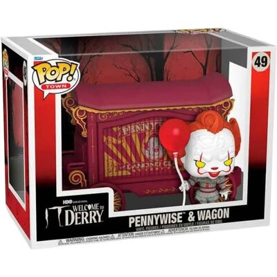 Funko Figura Pennywise & Wagon It-welcome To Derry Funko Figura Pennywise & Wagon It-welcome To Derry