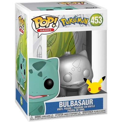 Funko Figura Di Bulbasaur Pokémon 25 Cm Silver One Size Funko Figura Di Bulbasaur Pokémon 25 Cm Silver One Size