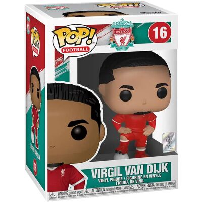 Funko Figura Liverpool F.cfootball Vinyl Virgil Van Dijk 9 Cm Multicolor One Size Funko Figura Liverpool F.cfootball Vinyl Virgil Van Dijk 9 Cm Multicolor One Size