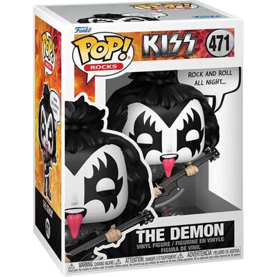 Funko Figura Kiss The Demon (r&r All Night) 9 Cm Multicolor One Size Funko Figura Kiss The Demon (r&r All Night) 9 Cm Multicolor One Size