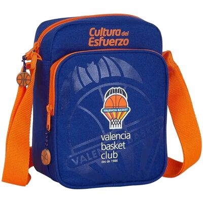 Safta Borsa A Tracolla Valencia Basket Mini Blue / Orange One Size Safta Borsa A Tracolla Valencia Basket Mini Blue / Orange One Size