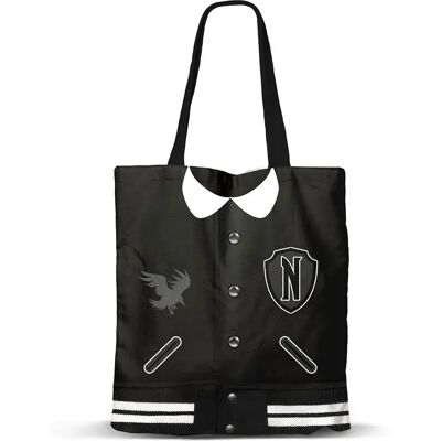 Karactermania Borsa A Tracolla In Tessuto Wednesday Varsity Multicolour One Size Karactermania Borsa A Tracolla In Tessuto Wednesday Varsity Multicolour One Size
