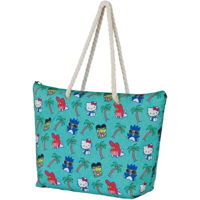 Karactermania Borsa A Tracolla In Tessuto Sanrio Hello Kitty Palms Turquoise One Size Karactermania Borsa A Tracolla In Tessuto Sanrio Hello Kitty Palms Turquoise One Size