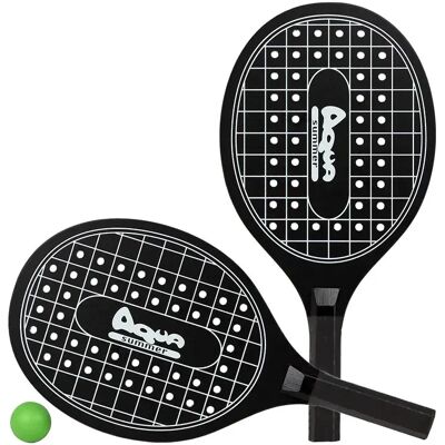 Atosa Paletta Da Spiaggia Black One Size Atosa Paletta Da Spiaggia Black One Size