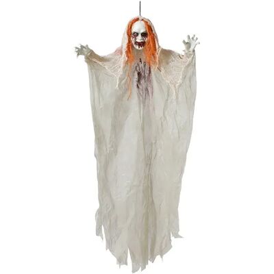 Atosa Decorazione Fantasma Appeso Per Halloween 125x80 Cm Multicolor One Size Atosa Decorazione Fantasma Appeso Per Halloween 125x80 Cm Multicolor One Size