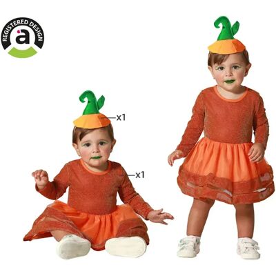 Atosa Costume Da Neonato Zucca Orange 6-12 Mesi Atosa Costume Da Neonato Zucca Orange 6-12 Mesi