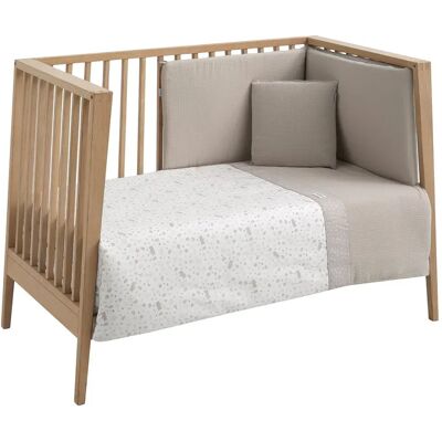 Cambrass Copripiumino Per Culla Abete 100x140x3 Cm 2 Unità Beige One Size Cambrass Copripiumino Per Culla Abete 100x140x3 Cm 2 Unità Beige One Size