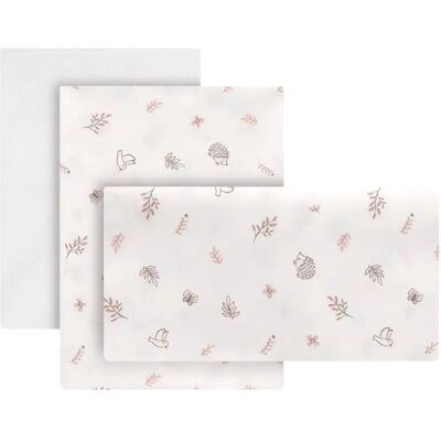 Cambrass Lenzuolo Con Angoli Per Culla Calma 60x120x1 Cm 3 Unità Pink One Size Cambrass Lenzuolo Con Angoli Per Culla Calma 60x120x1 Cm 3 Unità Pink One Size