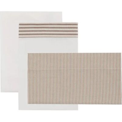 Cambrass Lenzuolo Con Angoli Per Culla Derby 60x120x1 Cm 3 Unità Beige One Size Cambrass Lenzuolo Con Angoli Per Culla Derby 60x120x1 Cm 3 Unità Beige One Size