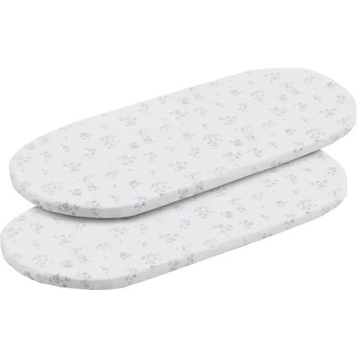 Cambrass Lenzuolo Con Angoli Per Mini Culla Merlo 35x80x7 Cm 2 Unità Raw One Size Cambrass Lenzuolo Con Angoli Per Mini Culla Merlo 35x80x7 Cm 2 Unità Raw One Size