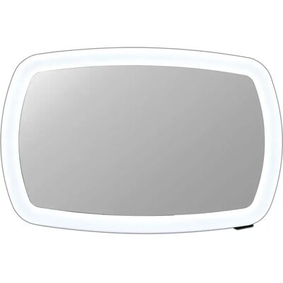 Asalvo Specchietto Retrovisore Rettangolare Per Auto A 360º Con Luce A Led Asalvo Specchietto Retrovisore Rettangolare Per Auto A 360º Con Luce A Led