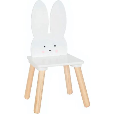 Sedia per bambini Jabadabado con schienale coniglio Sedia per bambini Jabadabado con schienale coniglio