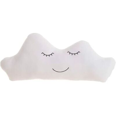 Creaciones Llopis Cuscino/paraurti Nuvola Culla 50 X24 Cm White One Size Creaciones Llopis Cuscino/paraurti Nuvola Culla 50 X24 Cm White One Size
