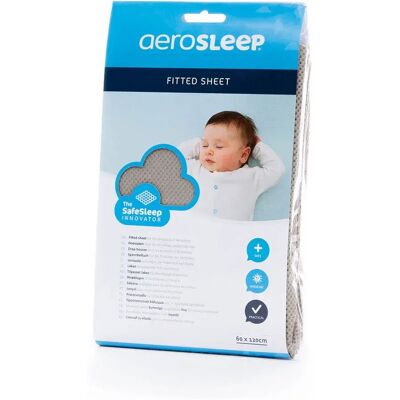 Lenzuolo con angoli AeroSleep 70x140cm - Traspirante e Sicuro Lenzuolo con angoli AeroSleep 70x140cm - Traspirante e Sicuro
