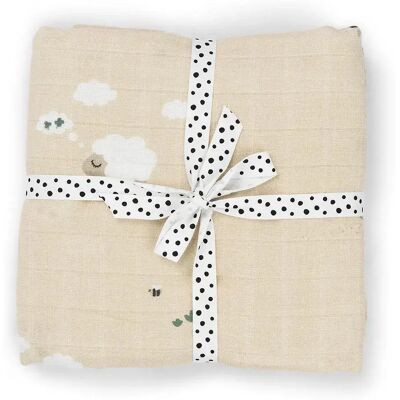 Done By Deer Coperta Tiny Farm Sand One Size Done By Deer Coperta Tiny Farm Sand One Size